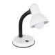 Flexi Desk White - Επιτραπέζιο Μονόφωτο E27 Μοντέρνο Μέταλλο Λευκό Καμπάνα - Μ12 x Π12 x Υ32cm