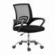 VenCore 2734-10001 - Office Chair Black 60x48x85-95cm - Καρέκλα Γραφείου με Ανάκλιση Ύφασμα Mesh σε Μαύρη Απόχρωση και Μεταλλικά Πόδια Μ60xΠ48xΥ85-95cm