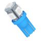 VenCore 3216-10026 - T10 W5W - Λάμπα LED για Βάση T10 W5W 5 SMD 5050 1.50W 80 Lumen 12 Volt Γαλάζιο Ice Blue