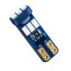 VenCore 3216-10046 - T5 W3W - Λάμπα LED για Βάση T5 W3W 9 SMD 3014 0.8W 100 Lumen 12 Volt Κόκκινο