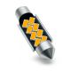 VenCore 3216-10109 - C5W Festoon 42mm - Λάμπα LED Σωληνωτή για Βάση C5W 42mm Festoon 8 SMD 5630 2W 380 Lumen 12 Volt Θερμό Λευκό 3000K
