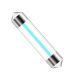 VenCore 3216-10126 - C5W Festoon 39mm - Λάμπα LED Σωληνωτή για Βάση C5W 39mm Festoon 1 Filament LED 0.40W 120 Lumen 12 Volt Γαλάζιο Ice Blue