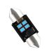 VenCore 3216-10136 - C5W Festoon CanBus Gen4 31mm - Λάμπα LED Σωληνωτή για Βάση C5W 31mm Festoon CanBus Gen4 4 SMD 3020 1.35W 180 Lumen 8-48 Volt Γαλάζιο Ice Blue
