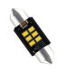 VenCore 3216-10141 - C5W Festoon CanBus Gen4 36mm - Λάμπα LED Σωληνωτή για Βάση C5W 36mm Festoon CanBus Gen4 6 SMD 3020 2W 310 Lumen 8-48 Volt Θερμό Λευκό 3000K