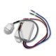 VenCore 3368-10002 - Mini IR Moving Sensor 230V 4A - Mini Ανιχνευτής Κίνησης PIR 360° Μονού Χρώματος Μέγιστη Εμβέλεια 6 Μέτρα 230 Volt 800 Watt Μέγιστο Φορτίο
