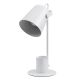 Focus Desk White - Επιτραπέζιο Μονόφωτο E27 Μοντέρνο Μέταλλο Λευκό Καμπάνα - Μ12 x Π15 x Υ38cm