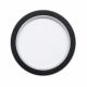 VenCore Noctis Black 6093-20013 - Μοντέρνο Επιτοίχιο Φωτιστικό Απλίκα LED 12W Μαύρο Αλουμίνιο με Ρυθμιζόμενο CCT Λευκό - Ημέρας - Θερμό - Χειρισμός CCT μέσω Διακόπτη On-Off - Φ21 x Υ5cm