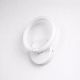 VenCore Velora White 6093-20050 - Μοντέρνο Επιτοίχιο Φωτιστικό Απλίκα LED 12W Λευκό Αλουμίνιο με Ρυθμιζόμενο CCT Λευκό - Ημέρας - Θερμό - Χειρισμός CCT μέσω Διακόπτη On-Off