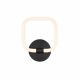 VenCore Seren Black 6093-20061 - Μοντέρνο Επιτοίχιο Φωτιστικό Απλίκα LED 12W Μαύρο Αλουμίνιο με Ρυθμιζόμενο CCT Λευκό - Ημέρας - Θερμό - Χειρισμός CCT μέσω Διακόπτη On-Off