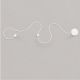 VenCore Nexora White 6093-20078 - Μοντέρνο Επιτοίχιο Φωτιστικό Απλίκα LED 38W Λευκό Αλουμίνιο με Ρυθμιζόμενο CCT Λευκό - Ημέρας - Θερμό - Χειρισμός CCT μέσω Διακόπτη On-Off - Μ120 x Π33 x Υ6cm