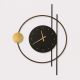 VenCore Horvian Black 6093-20080 - Μοντέρνο Επιτοίχιο Φωτιστικό Απλίκα LED 12W Μαύρο Αλουμίνιο με Ρυθμιζόμενο CCT Λευκό - Ημέρας - Θερμό - Χειρισμός CCT μέσω Διακόπτη On-Off - Μ59 x Π42 x Υ5cm
