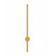 VenCore Serenor Gold 6093-20129 - Μοντέρνο Επιτοίχιο Φωτιστικό Απλίκα LED 7W Χρυσό Αλουμίνιο με Ρυθμιζόμενο CCT Λευκό - Ημέρας - Θερμό - Χειρισμός CCT μέσω Διακόπτη On-Off - Μ60 x Π6 x Υ10cm