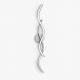 VenCore Serelis Silver 6093-20144 - Μοντέρνο Επιτοίχιο Φωτιστικό Απλίκα LED 80CM 14W Ασημί Αλουμίνιο με Ρυθμιζόμενο CCT Λευκό - Ημέρας - Θερμό - Χειρισμός CCT μέσω Διακόπτη On-Off