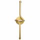 VenCore Aureon Gold 6093-20149 - Μοντέρνο Επιτοίχιο Φωτιστικό Απλίκα LED 12W Χρυσό Αλουμίνιο με Ρυθμιζόμενο CCT Λευκό - Ημέρας - Θερμό - Χειρισμός CCT μέσω Διακόπτη On-Off - Μ40 x Π11 x Υ14cm