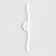 VenCore Velaris White 6093-20151 - Μοντέρνο Επιτοίχιο Φωτιστικό Απλίκα LED 40CM 10W Λευκό Αλουμίνιο με Ρυθμιζόμενο CCT Λευκό - Ημέρας - Θερμό - Χειρισμός CCT μέσω Διακόπτη On-Off