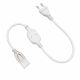 VenCore 6174-50009 - Power Cable Connector - Converter 230V for One Color NeonFlex - Σύνδεση Καλωδίου Τροφοδοσίας - Μετατροπέας 230V για Μονού Χρώματος Neon Flex