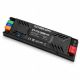 VenCore 6614-50013 - Aluminium High Tech Power Supply 300W 12V 25A - Τροφοδοτικό Αλουμινίου Υψηλής Τεχνολογίας 230 Volt σε 12 Volt 300 Watt 25 Ampere - Μ20.7xΠ5.2xΥ2.5cm