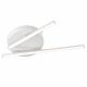 VenCore Crossline White 7741-20014 - Μοντέρνο Φωτιστικό Οροφής Πλαφονιέρα LED 32W Λευκό Αλουμίνιο με Ρυθμιζόμενο CCT Λευκό - Ημέρας - Θερμό - Χειρισμός CCT μέσω Διακόπτη On-Off - Φ41 x Υ4cm