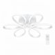 VenCore Lumeo White 7741-20022 - Μοντέρνο Φωτιστικό Οροφής Πλαφονιέρα LED 60W Λευκό Αλουμίνιο με Ρυθμιζόμενο CCT Λευκό - Ημέρας - Θερμό & Χειριστήριο - Φ60 x Υ12cm