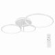 VenCore Elora White 7741-20029 - Μοντέρνο Φωτιστικό Οροφής Πλαφονιέρα LED 100W Λευκό Αλουμίνιο με Ρυθμιζόμενο CCT Λευκό - Ημέρας - Θερμό & Χειριστήριο - Μ82 x Π48 x Υ14cm