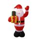 VenCore 8979-10002 - Santa Claus 1.5m - Χριστουγεννιάτικη Φιγούρα Φουσκωτή Αγιου Βασίλη Εξωτερικού Χώρου 1.5m Ύψος - Αυτόματο Φούσκωμα - Φωτιζόμενη