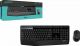Logitech MK345 - Ασύρματο Σετ Πληκτρολόγιο & Ποντίκι USB - Αγγλικό US - Μαύρο