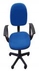 VELCO Pro Systems ΚΑΡΕΚΛΑ ΓΡΑΦΕΙΟΥ ΠΑΙΔΙΚΗ ΜΠΛΕ ΜΕ ΜΠΡΑΤΣΑ -ΔΙΑΣΤΑΣΕΙΣ: 57x47x81/92cm