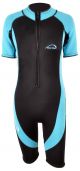fortis ΣΤΟΛΗ ΚΑΤΑΔΥΣΗΣ MONOSHORT  ΠΑΙΔΙΚΗ ΜΑΥΡΟ-ΜΠΛΕ 3mm Νο6 (116-127cm)