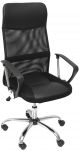Velco  Pro Systems ΚΑΡΕΚΛΑ ΓΡΑΦΕΙΟΥ ΜΑΥΡΗ- ΔΙΑΣΤΑΣΕΙΣ: 60x60x109/118 cm- ΕΠΙΦΑΝΕΙΑ ΔΙΑΤΡΗΤΟ & PVC