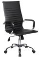 Velco Pro Systems ΚΑΡΕΚΛΑ ΓΡΑΦΕΙΟΥ ΜΑΥΡΗ ΔΙΕΥΘΥΝΤΟΥ -ΔΙΑΣΤΑΣΕΙΣ: 55x53x105/115cm- ΕΠΙΦΑΝΕΙΑ PU