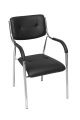 Velco Pro Systems ΚΑΘΙΣΜΑ ΕΠΙΣΚΕΠΤΟΥ ΜΑΥΡΟ ΔΙΑΣΤΑΣΕΙΣ: 49x45x85cm- ΜΑΛΑΚΟ PVC