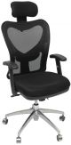 Velco Pro-Systems ΚΑΡΕΚΛΑ ΓΡΑΦΕΙΟΥ ΜΑΥΡΗ ΔΙΕΥΘΥΝΤΟΥ -ΔΙΑΣΤΑΣΕΙΣ: 60x50x115/125cm