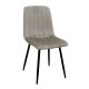 DORA CAPPUCCINO VELVET ΥΦΑΣΜΑ ΚΑΡΕΚΛΑ ΜΕΤΑΛΛΙΚΗ 45X53X86εκ.