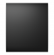 AJAX SYSTEMS - CENTER BUTTON (1-GANG/2-WAY) BLACK Κεντρική πρόσοψη για πλαίσιο (Frame) 3, 4 ή 5 θέσεων ασύρματου μονού διακόπτη ελέγχου φωτισμού, σε μαύρο χρώμα.