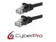 CYBERPRO CP-6C100B Cable UTP Cat6 black 10m