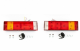Σετ Φανάρια Φορτηγού με Καλώδιο 12V / 24V Φρένων - Φλας - Όπισθεν - Πορείας - Πινακίδα 463mm x 130mm x 85mm FZST0532