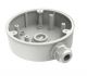 DS-1280ZJ-PT6 HIKVISION Junction box, Aluminum alloy, White, Dimension Φ137 mm × 42 mm, Weight 280g. For models DS-2CD23xxx