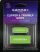 GAMMA PIU SILICONE GRIPS FOR TRIMMER, CLIPPER & SHAVER GREEN