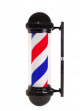 BARBER POLE CLASSIC ΜΑΥΡΟ 55CM
