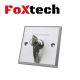 Foxtech Χωνευτός ή επιτοίχιος Διακόπτης/ Μπουτόν Eξόδου Ελέγχου Πρόσβασης Αλουμινίου με Κλειδί (SAEB15B)